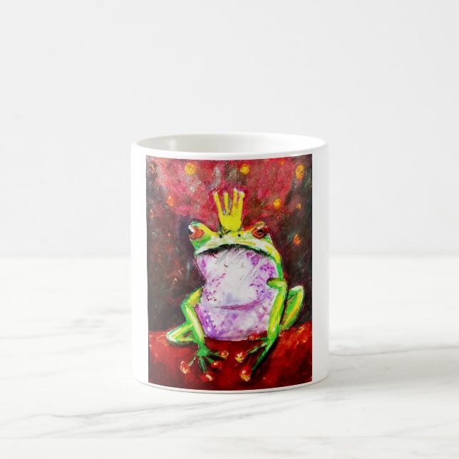 König Zweideutig Kaffeetasse (Mittel)