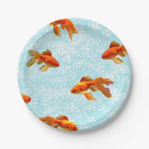 Königblau Pappteller