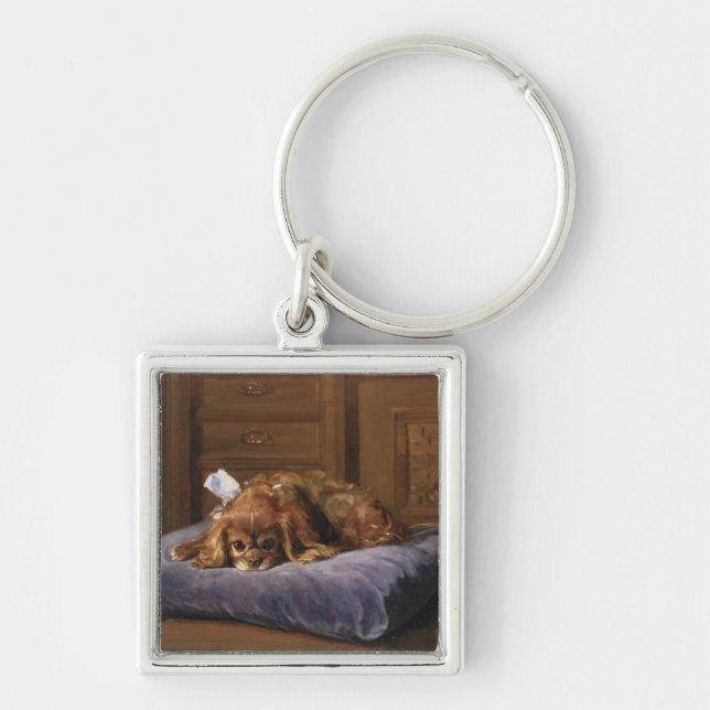 Königcharles Spaniel Schlüsselanhänger (Vorne)