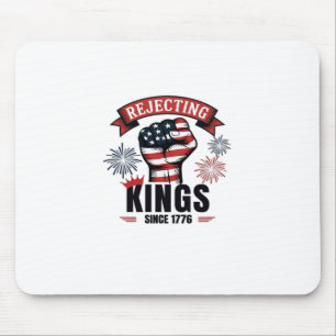 Könige seit 1776 ablehnen Patriotisches Ästhetik Mousepad