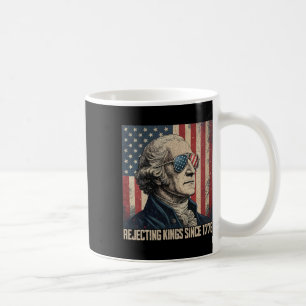 Könige seit 1776 ablehnen USA-Flagge 4. Juli Kaffeetasse