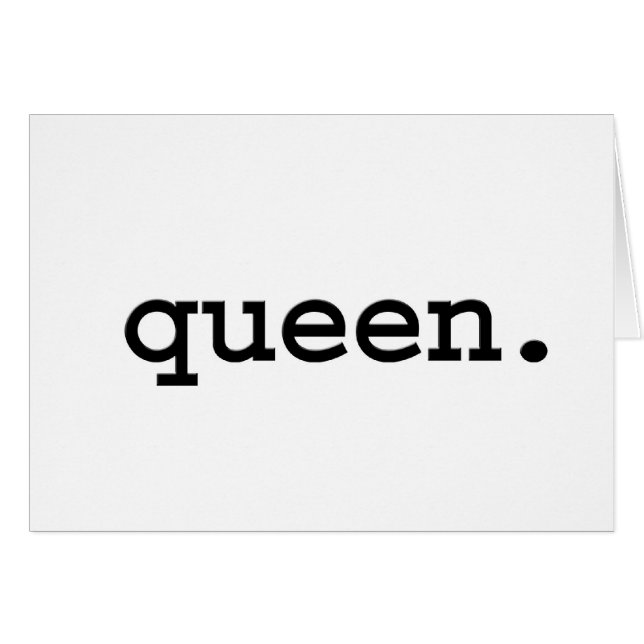 Königin (Vorderseite (Horizontal))