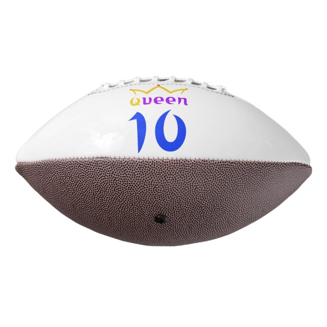 Königin 10 football (Gedreht 270)