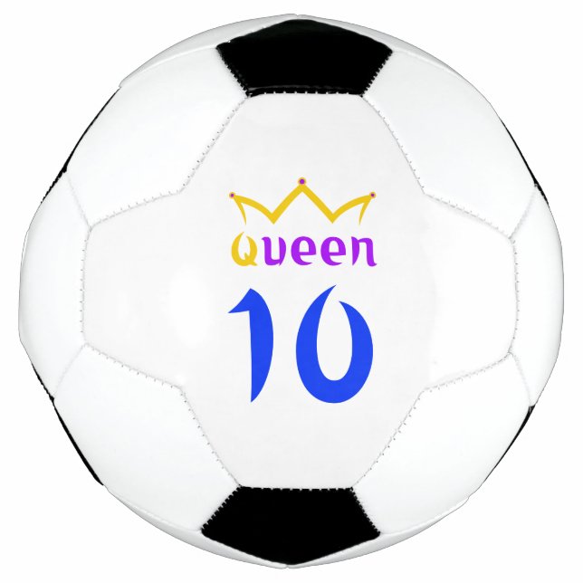 Königin 10 fußball (Vorderseite)