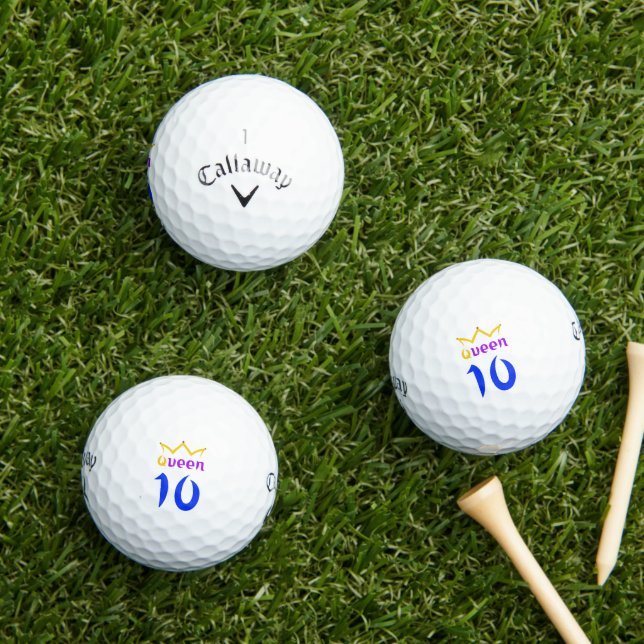 Königin 10 golfball (Insitu Gras)