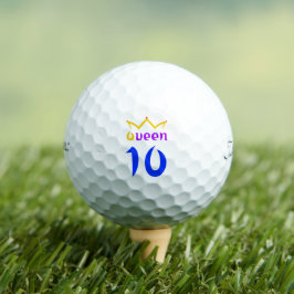 Königin 10 golfball
