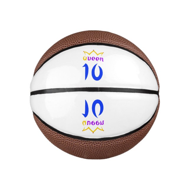 Königin 10 mini basketball (Vorderseite)