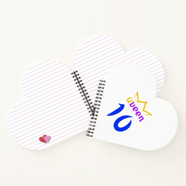 Königin 10 notizbuch (Innenseite)