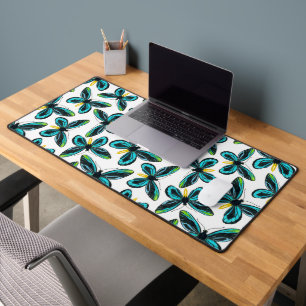 Königin Alexandras Vogelschmetterlingsmuster Schreibtischunterlage