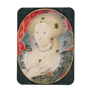 Königin Anne von Dänemark, Miniatur Magnet