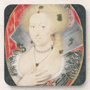 Königin Anne von Dänemark, Miniatur Untersetzer