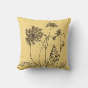 Königin Anne's Lace auf einem Kissen mit Rückenleh