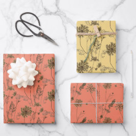 Königin Anne's Lace auf einem Set aus Papier