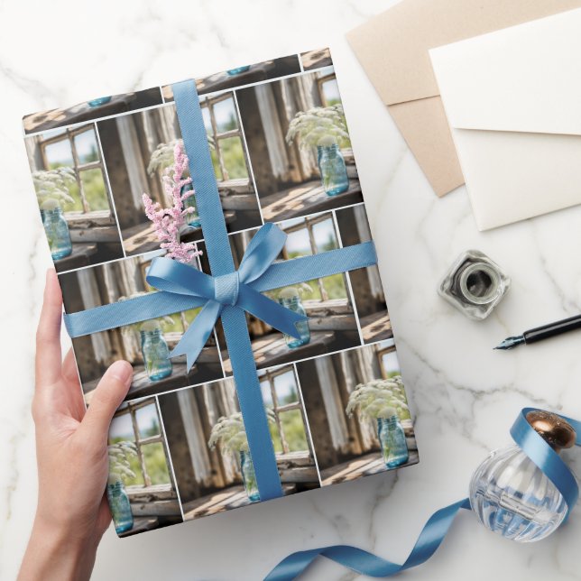 Königin Anne's Lace Bouquet Geschenkpapier (Schenken)