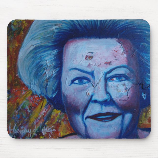 Königin Beatrix Mousepad (Vorne)