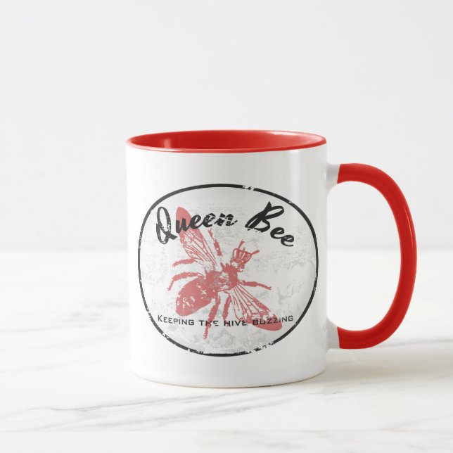 Königin-Bienen-Tasse Tasse (Rechts)