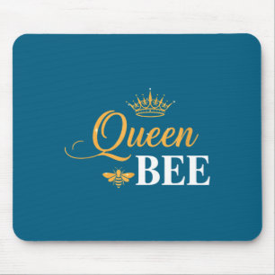 Königin Bienenkrone Skript feminine Natur Insekten Mousepad