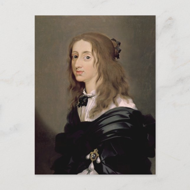Königin Christina von Schweden 1652 Postkarte (Vorderseite)