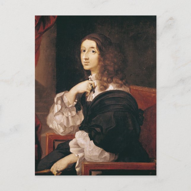 Königin Christina von Schweden Postkarte (Vorderseite)