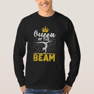 Königin der Bam Gymnast Fan Gymnastiktraining T-Shirt