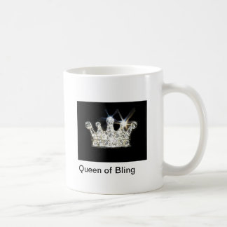 Königin der Bling Kaffee-Tasse Kaffeetasse