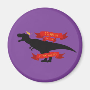 Königin der Dinosaurier Magnet