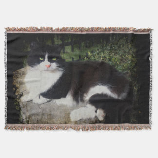 Königin der Garten-Katzen-Wurfs-Decke Decke