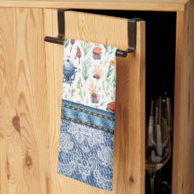 Königin der Grillfrauen, farbenfroher Denim, Spitz