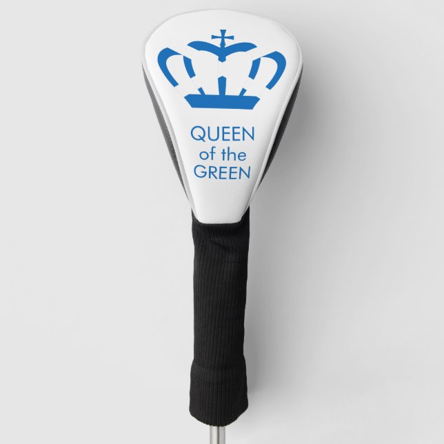 Königin der grünen | Flagge von Schottland-Krone Golf Headcover (Vorderseite)