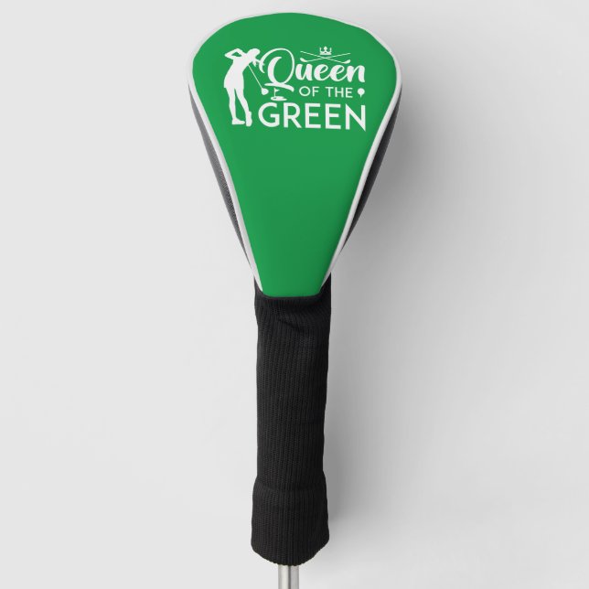 Königin der Grünen Golf Headcover (Vorderseite)