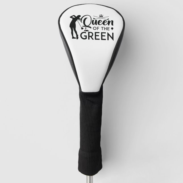 Königin der Grünen Golf Headcover (Vorderseite)
