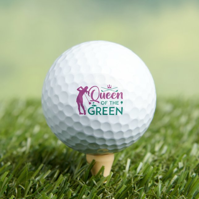 Königin der Grünen Golfball (Insitu T-Shirt)