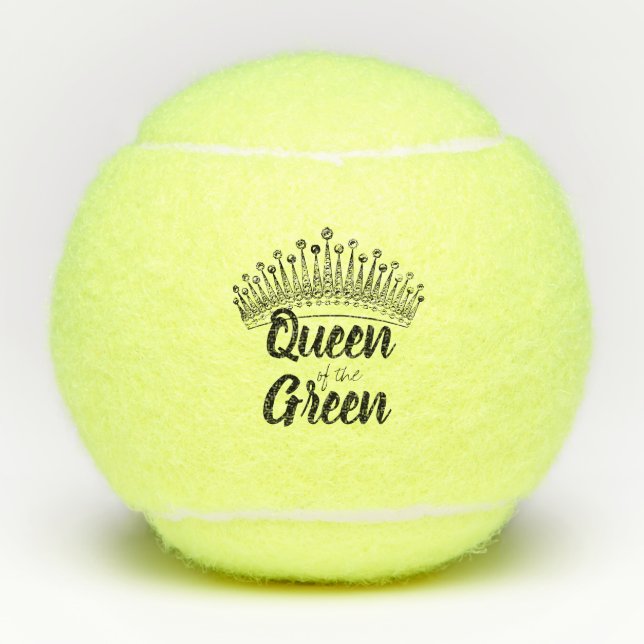 Königin der Grünen Tennisbälle (Vorderseite)