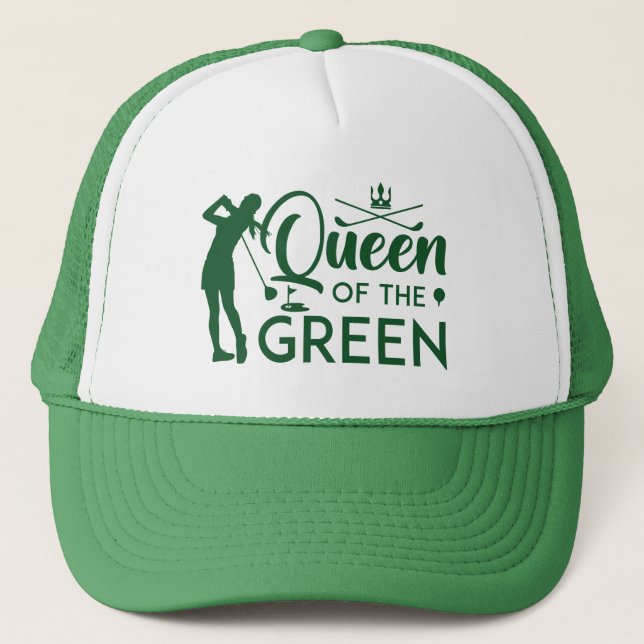 Königin der Grünen Truckerkappe (Vorderseite)