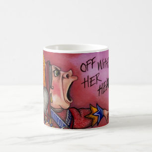 KÖNIGIN der HERZEN Alice im Wunderland-Tasse Kaffeetasse