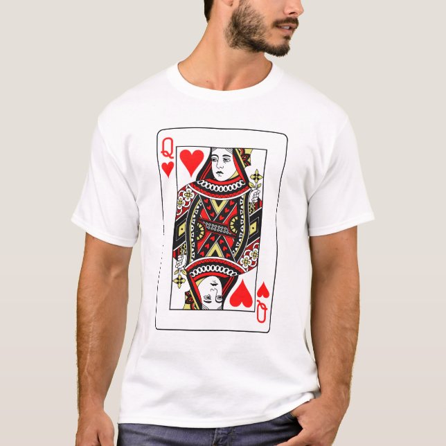 Königin der Herzen T-Shirt (Vorderseite)