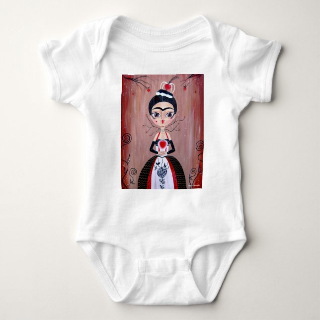 Königin der Herzen T-Shirt (Vorderseite)