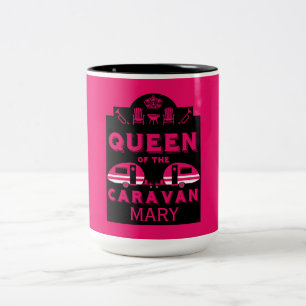 Königin der Karawane Zweifarbige Tasse