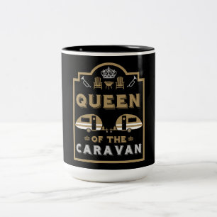 Königin der Karawane Zweifarbige Tasse