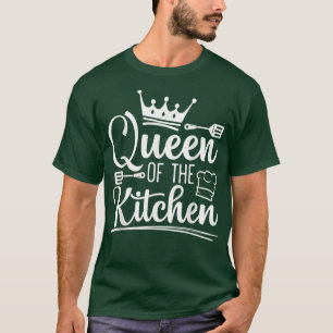 Königin der Küche Kochmeister Koch Koch T-Shirt