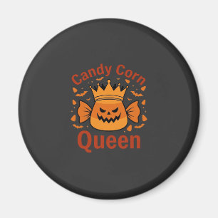 Königin der Kürbiskerne Halloween-Krone Fledermäus Magnet