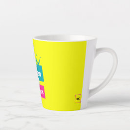 Königin der Latte-Tasse Milchtasse