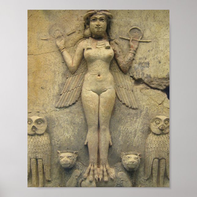 Königin der Nacht - Burney Relief Lilith Poster (Vorne)