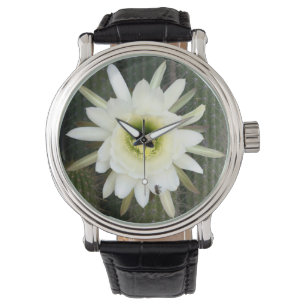 Königin der Nacht Kaktusblüte, Karoo-Region Armbanduhr