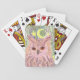Königin der NachtGirly Eulen-Spielkarten Spielkarten (Rückseite)
