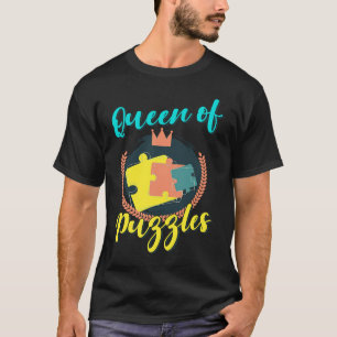 Königin der Rätsel Puzzle T-Shirt