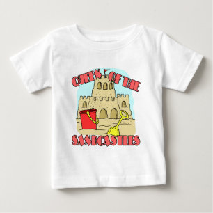 Königin der Sandburgen Baby T-shirt