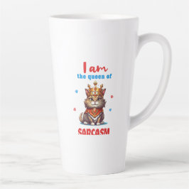 Königin der Sarkasmuskatze Milchtasse