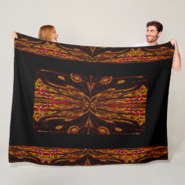 Königin der Schmetterlinge 20 Fleecedecke