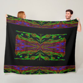Königin der Schmetterlinge 27 Fleecedecke